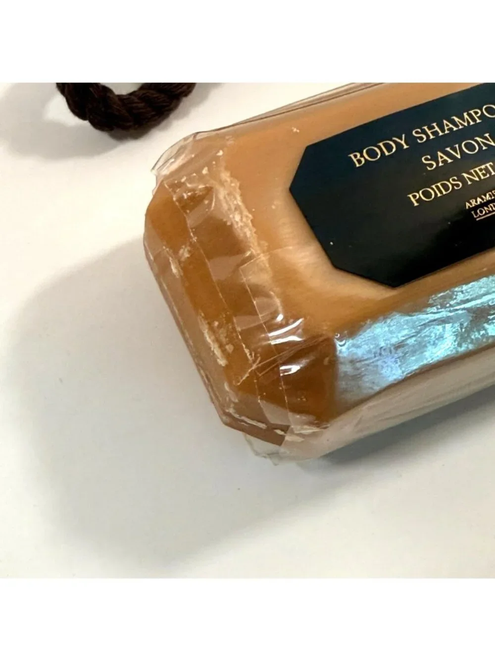 Vintage Aramis Body Shampoo Soap on a Rope Bar Soap New 5.7oz